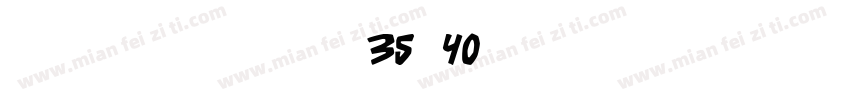 KSIUWVYZKTO 35 40 常规字体转换